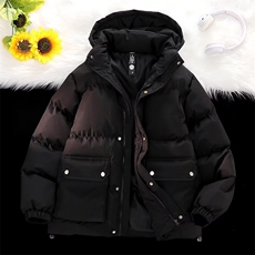 秋冬季棉服男款2026新防水防风防寒保暖潮流百搭外套8809/P86，男装棉衣，星座506B