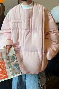 8XL-M 90白鸭绒！超厚短外套羽绒服男面包服棉衣YRFC06P220控258图片