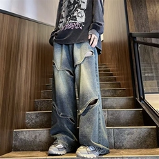 美式牛仔裤男款秋季长裤潮H904P50，男装牛仔裤，星座1116-2