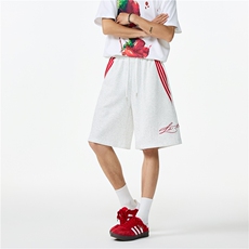 抖音品质夏季新款美式运动条纹宽松五分裤B315-K25401-特p30控58，男装休闲裤，电商B315