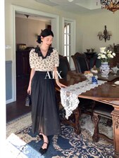 绣花短袖，其它，泰靡(1F)