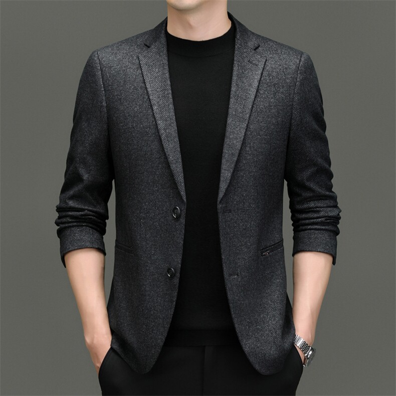 秋季新款西装男西服简约外套西服商务休闲小西装单西,男装西服,电商B360