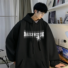 抖音得物供货可提供视频2024春季新款重磅美式卫衣DL1825，男装卫衣，电商A486