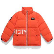 白底平铺2020冬新款字母复古立领90%羽绒服外套A436-908-P165，男装羽绒服，电商A436