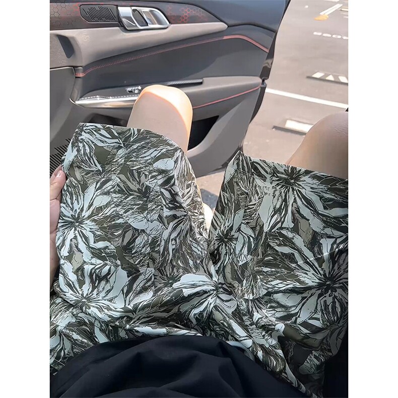 潮牌个性时尚超薄冰丝速干裤日系文艺清凉百搭短裤K783TP20控38,男装休闲裤,电商A102B