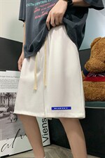 HD74202-P22华夫格短裤男大码宽松五分裤男直筒中裤，男装休闲裤，电商A040