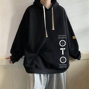 纯棉连帽卫衣男大码运动帽衫宽松薄WY2114-P35 加绒款-P40图片