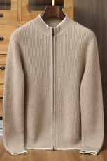 时尚男士加厚羊绒开衫外套品质35%羊绒材质保暖舒适经典设计男装，男装羊绒开衫，榆莲羊绒