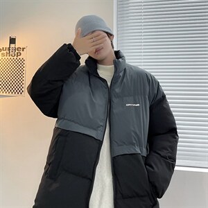G冬夹克衣加厚立领ins港风休闲袄外套韩版痞帅服W2289-P75