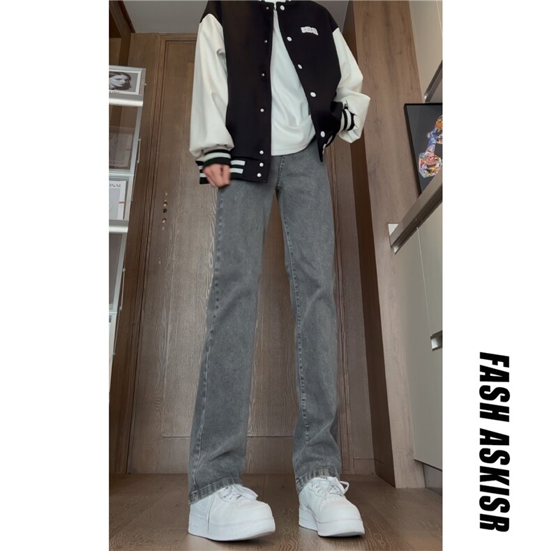 抖音得物品质百搭牛仔裤212-2-DY154-特P60加绒特P65,男装牛仔裤,星座808A-1