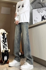 A178秋冬季新款美式休闲牛仔裤男直筒宽松9002P55限价68，男装牛仔裤，电商A178