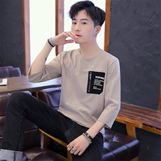 家乐2021-短袖t恤男士韩版个性潮流圆领丅中袖体恤上衣服夏季，男装T恤，电商D310（原电商305）