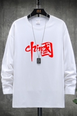 TX3199-P25纯长袖t恤男大码圆领打底衫体恤展架，男装T恤，电商A040A