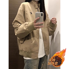 美式复古夹克外套新款宽松立领男女款上衣潮M800-P66，男装夹克，星座208-5