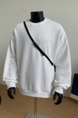 S5013/特P30春装新款个性套头提花卫衣男潮流宽松百搭长袖T恤外套，男装T恤，电商A141