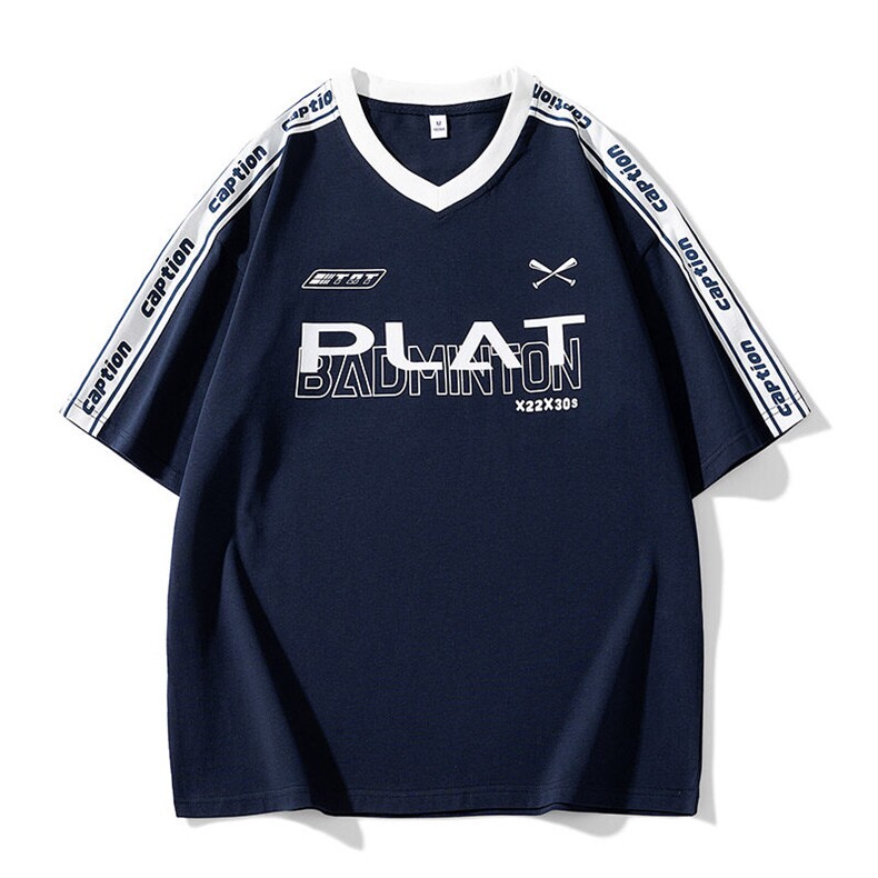 日系复古运动短袖t恤男女夏季宽松潮牌ins休闲上衣,男装T恤,星座1206（原A206）