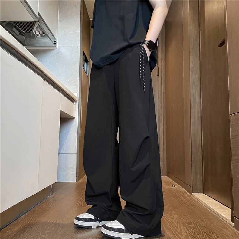 2026夏季新款潮流百搭宽松休闲速干休闲裤B315-K25474-特p40控78,男装休闲裤,电商B315