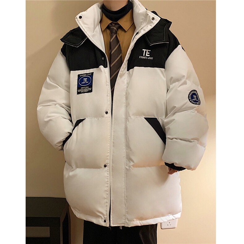 冬新款大码防风保暖羽绒棉服情侣中长款工装棉衣外套D236P148男,男装棉衣,电商A335-1（原A458）