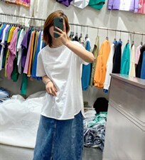 夏季新款，丝光短袖，其它，月光水岸