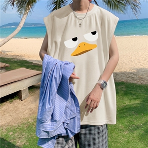 量大图低自动【有货】纯棉背心HD019-1-BX25104-P20图片