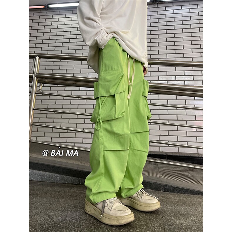 美式高街7工装直筒裤男潮牌hiphop阔腿拖地裤XZ211-1-K2202-P65,男装工装外套,星座211-1