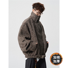 现货大翻领CIEANFIT韩系加厚棉衣痞帅港风外套N61-P135控178，男装棉衣，电商A170
