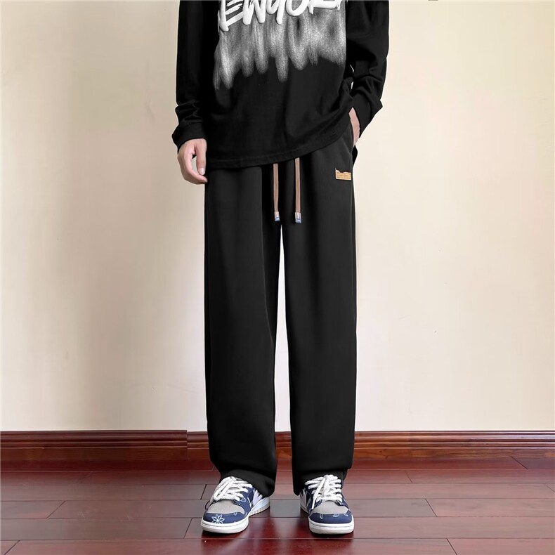 218-1-P30-Q1817新款时尚休闲直筒宽松束脚裤,男装休闲裤,四季星座218-1