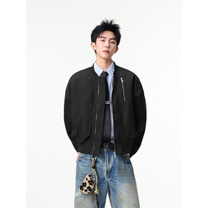 JK112-P78 现货 秋冬男女飞行服夹克短款上衣外套图片