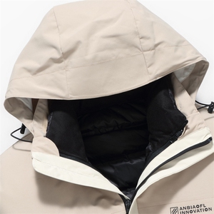 HYD2536新款冬季男士白鸭绒羽绒服连帽保暖外套修身大衣,初秋淡色大衣搭配图片