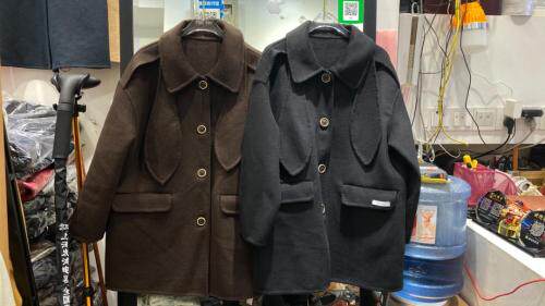 漂遥双面羊绒大衣，女装，酒酿丸子