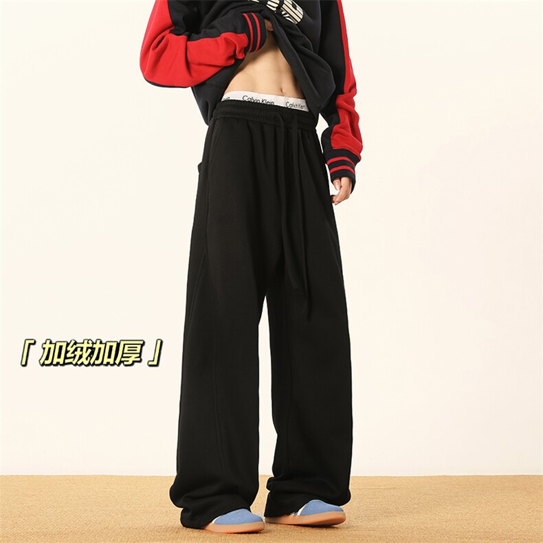 B258-K9928-特P35控78加绒55控88卫裤高品质65%棉刷毛35%聚酯纤维图片