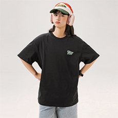 2024夏季新款男装日系潮牌纯棉印花圆领宽松短袖休闲T恤T960-F41，男装T恤，电商A101（原外27）