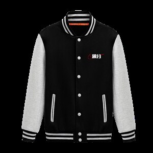 2025秋季棒球服卫衣外套大码宽松情侣班服上衣XZ102A-4-Q8918-P55图片