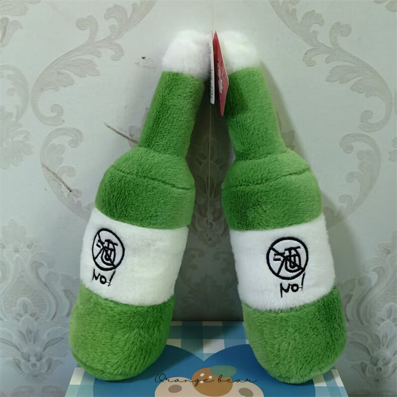 酒瓶，娟滢毛绒玩具