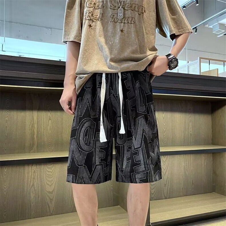 短裤男夏季薄款宽松休闲裤衩学生百搭运动五分裤子潮1129P28,男装牛仔裤,星座410-2