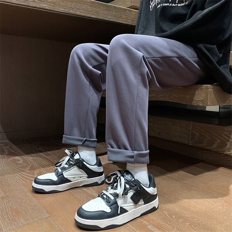 港风秋冬西装裤四色裤头宽松休闲长裤男K23309-P45控58,男装西服套装,星座717