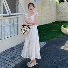 2025年夏季新款时尚气质减龄连衣裙-款号5837-P135-K198，女装连衣裙，浙宝305
