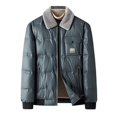 BN22210钱塘2020-2冬季厚款时尚休闲潮流帅气中年男士羽绒服P250，男装羽绒服，钱塘207-2