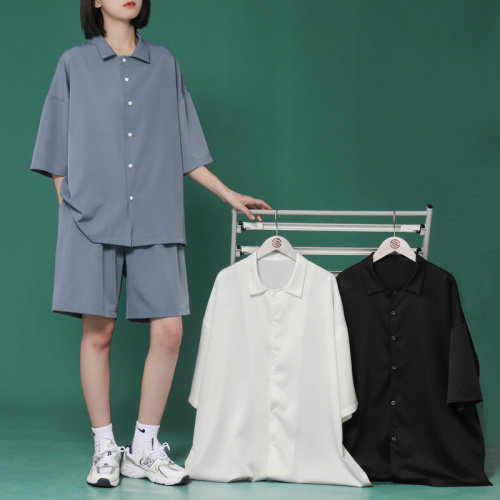 t恤夏季潮牌2021套装中性一套搭配  TZ001-特批55 控价：（88）图片