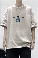 2021港风夏季宽松男女情侣短袖T恤XZ1102-1-T1706-P25，男装T恤，星座510A-1