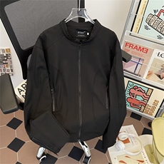 立领工装飞行员夹克衫男生春秋宽松拉链设计感棒球服外套2282P70，男装夹克，星座410-2