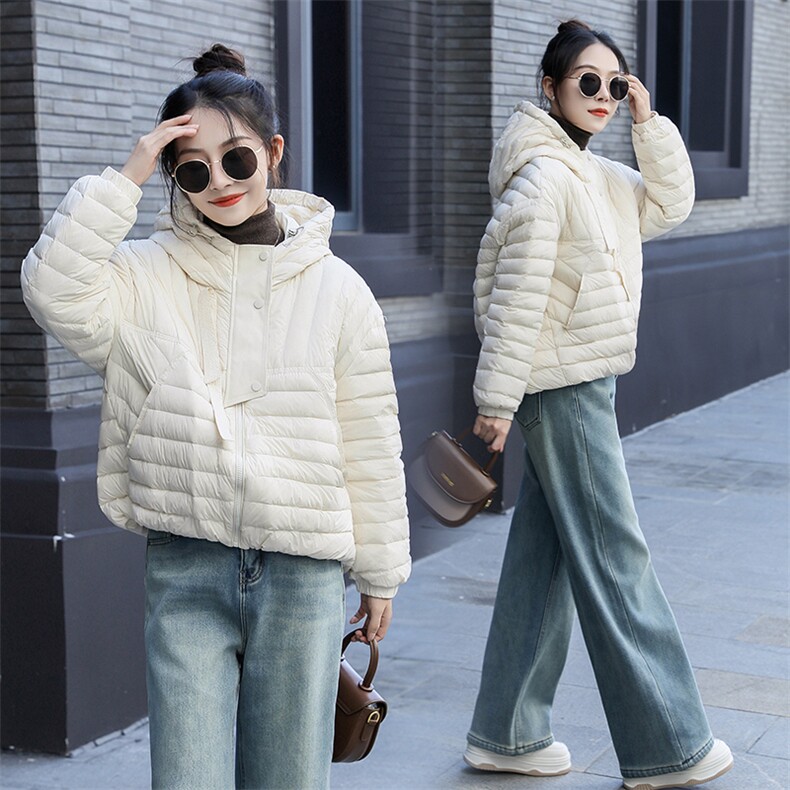 2024年冬季新款现货主推90白鸭绒羽绒服外套女，女装羽绒服，曼娅璐