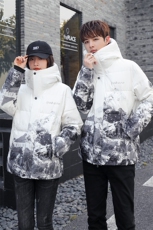 直播数据款2025秋冬雪山渐变羽绒服女短款羽绒服外套1314P100，男装羽绒服，星座1602B（原101B-1）