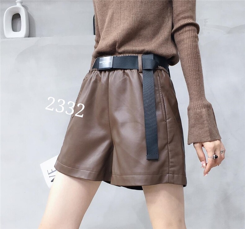 欧货皮短裤，其它，帝瀛 DY