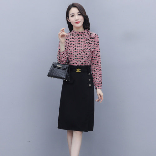 2025春装连衣裙立领休闲减龄修身收腰显瘦长袖连衣裙,女装连衣裙,施恩睿棋