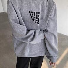 【有货】DW89-P40美式高级感空气层卫衣男女设计感痞帅拼接上衣潮，男装卫衣，星座603-2