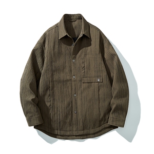男士翻领肌理感羽绒服外套  D213-25621-P320图片