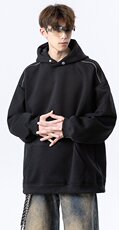 2025春季新款男士潮牌连帽卫衣，男装卫衣，星座516
