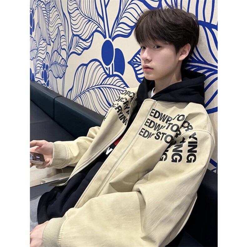 复古短款外套男款春秋潮牌高级感棒球服cleanfit高街夹克JW221,男装夹克,星座1116A（原606A-3）