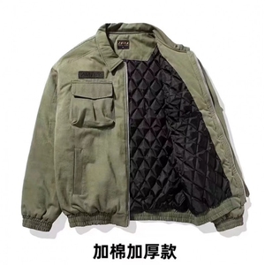 1506-1/J99081加棉夹克/P72痞帅外套男潮牌港风韩版潮流宽松图片